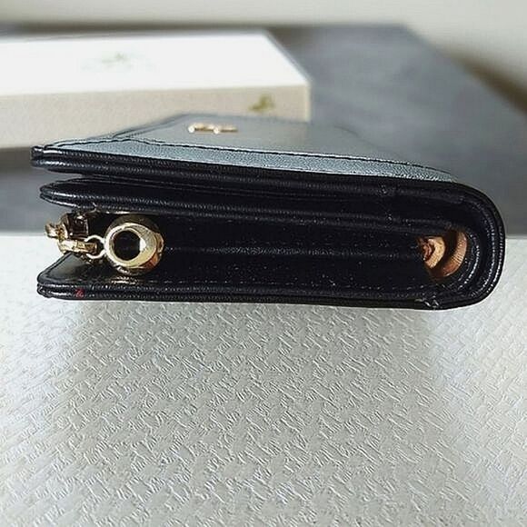 BNIB Oudishengma black leather clutch wallet - Picture 14 of 16